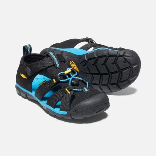 Keen | Big Kids' Seacamp II CNX-Black/KEEN Yellow