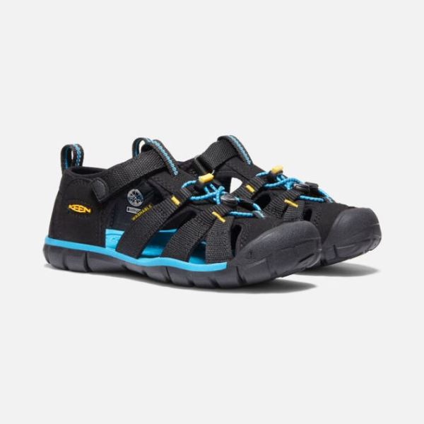 Keen | Big Kids' Seacamp II CNX-Black/KEEN Yellow