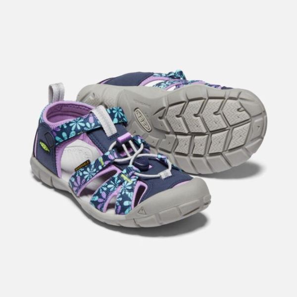 Keen | Big Kids' Seacamp II CNX-Black Iris/African Violet