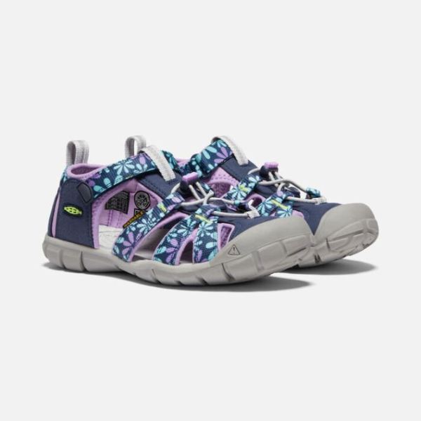 Keen | Big Kids' Seacamp II CNX-Black Iris/African Violet