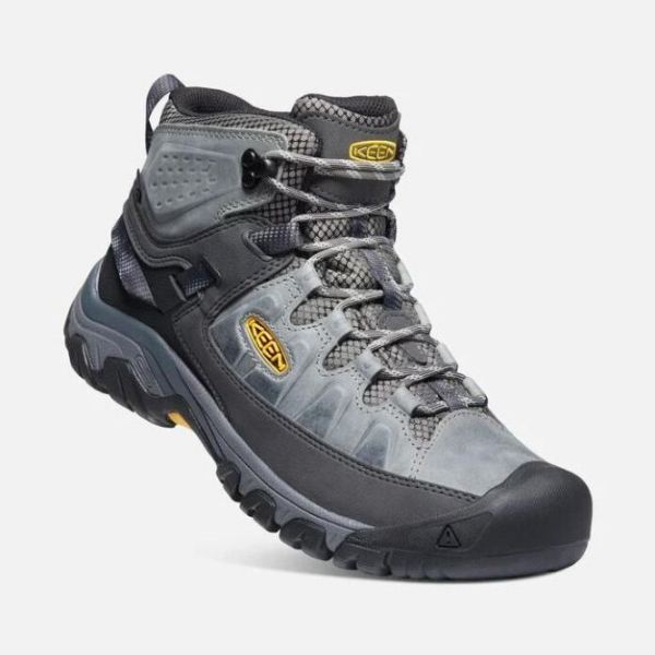 Keen | Men's Targhee III Waterproof Mid-Drizzle/KEEN Yellow