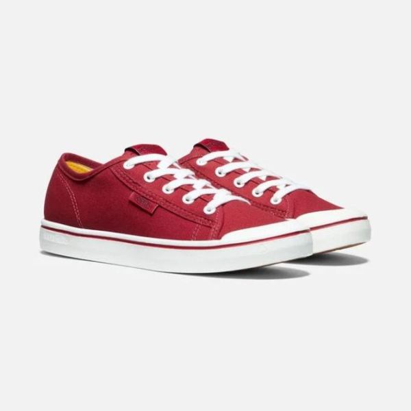 Keen | Women's Elsa Lite Sneaker-Red/White