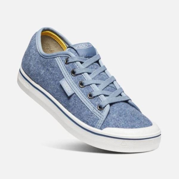 Keen | Women's Elsa Lite Felt Sneaker-Blue Felt/Vapor