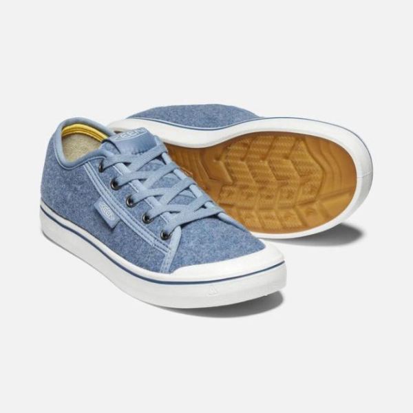 Keen | Women's Elsa Lite Felt Sneaker-Blue Felt/Vapor