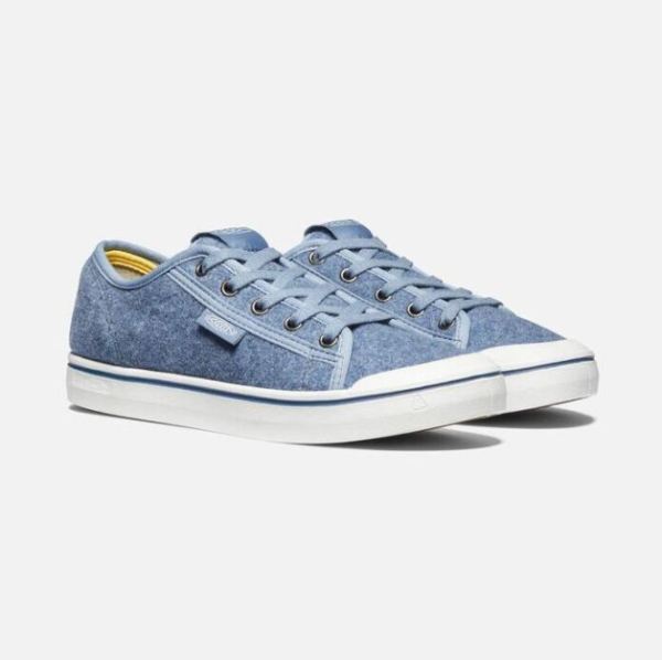 Keen | Women's Elsa Lite Felt Sneaker-Blue Felt/Vapor