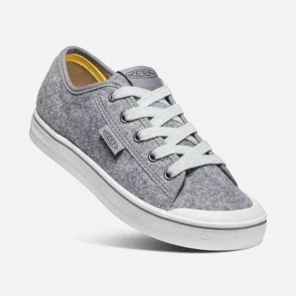 Keen | Women's Elsa Lite Felt Sneaker-Grey Felt/Raven