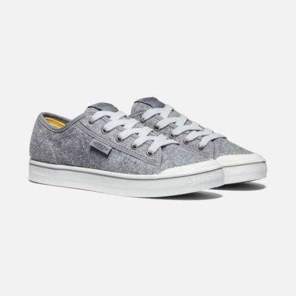 Keen | Women's Elsa Lite Felt Sneaker-Grey Felt/Raven