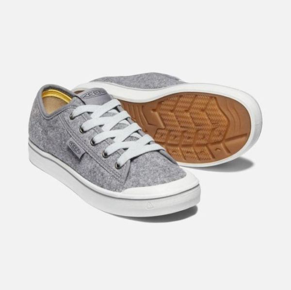 Keen | Women's Elsa Lite Felt Sneaker-Grey Felt/Raven