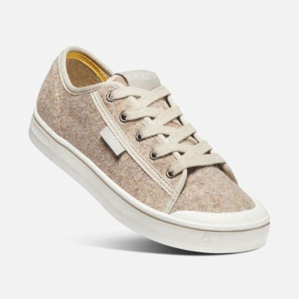 Keen | Women's Elsa Lite Felt Sneaker-Taupe Felt/Silver Birch