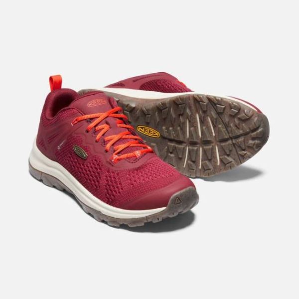 Keen | Women's Terradora II Vent Shoe-Rhubarb/Orangedotcom