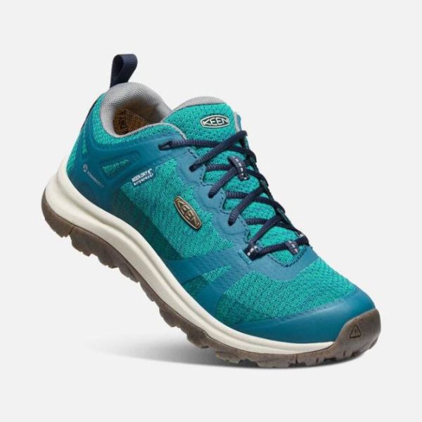 Keen | Women's Terradora II Waterproof Shoe-Blue Coral/Blue Nights