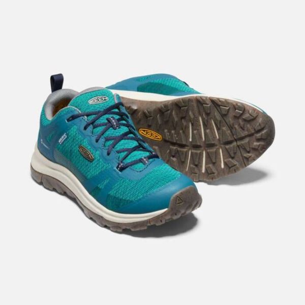 Keen | Women's Terradora II Waterproof Shoe-Blue Coral/Blue Nights