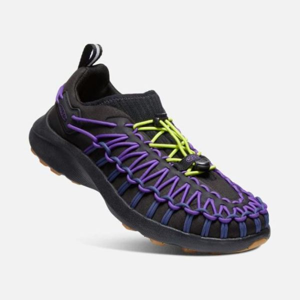 Keen | Women's UNEEK SNK Sneaker-Black/Greenlake