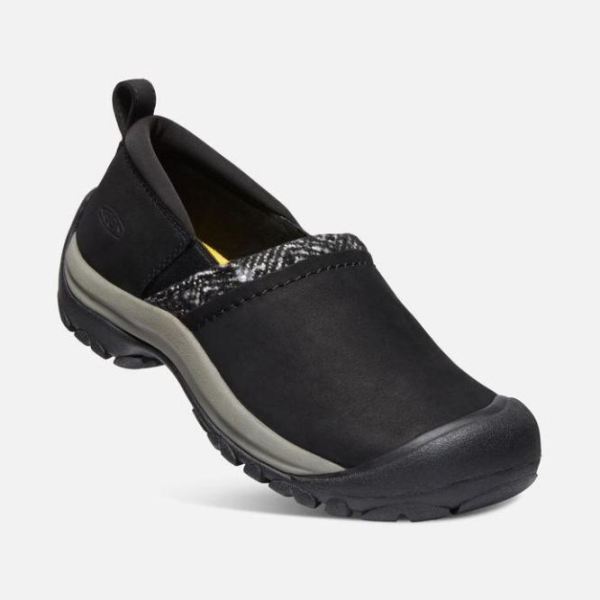 Keen | Women's Kaci II Winter Slip On-Black/Steel Grey