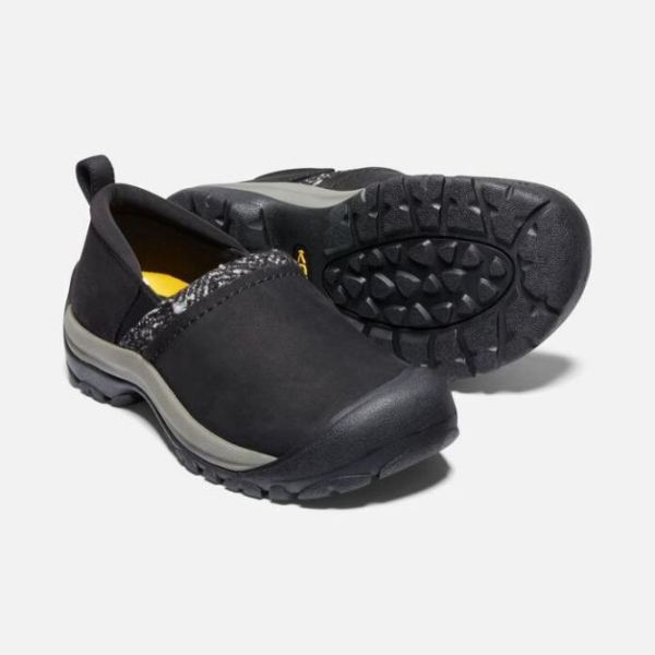 Keen | Women's Kaci II Winter Slip On-Black/Steel Grey