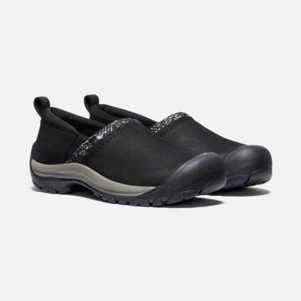 Keen | Women's Kaci II Winter Slip On-Black/Steel Grey