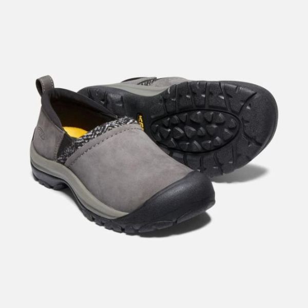 Keen | Women's Kaci II Winter Slip On-Steel Grey/Black