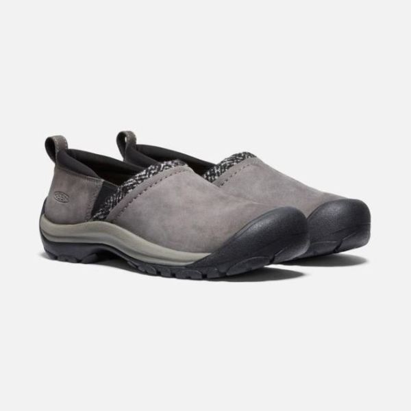 Keen | Women's Kaci II Winter Slip On-Steel Grey/Black