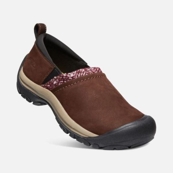 Keen | Women's Kaci II Winter Slip On-Chestnut/Brindle