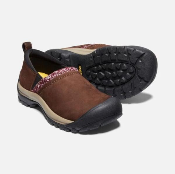 Keen | Women's Kaci II Winter Slip On-Chestnut/Brindle