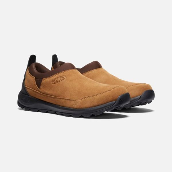 Keen | Men's Glieser Waterproof Moc-Golden Brown/Chestnut