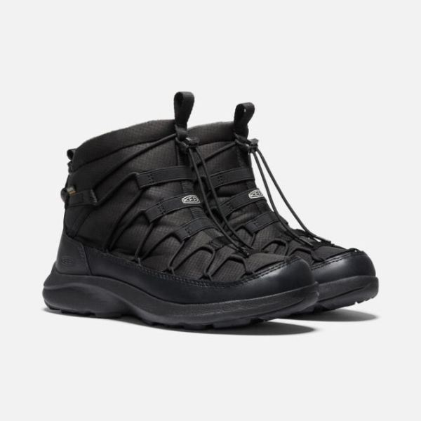 Keen | Women's UNEEK SNK II Waterproof Chukka-Black/Black