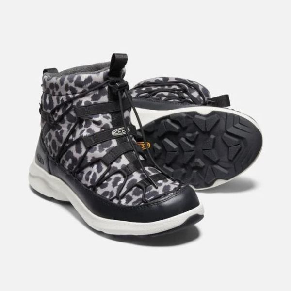 Keen | Women's UNEEK SNK II Waterproof Chukka-Animal Print/Silver Birch