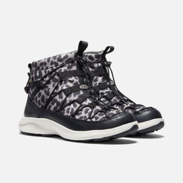 Keen | Women's UNEEK SNK II Waterproof Chukka-Animal Print/Silver Birch