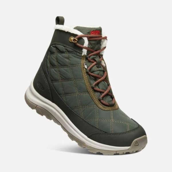 Keen | Women's Terradora II Wintry Waterproof Boot-Rosin/Orange