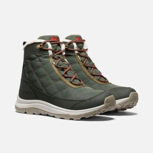 Keen | Women's Terradora II Wintry Waterproof Boot-Rosin/Orange