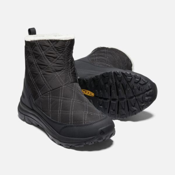 Keen | Women's Terradora II Wintry Pull-on Waterproof Boot-Black/Black