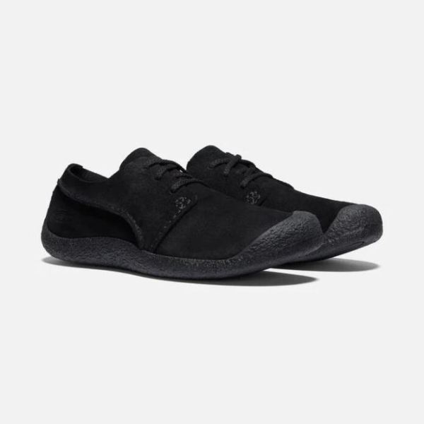 Keen | Men's Howser Suede Oxford-Black/Black