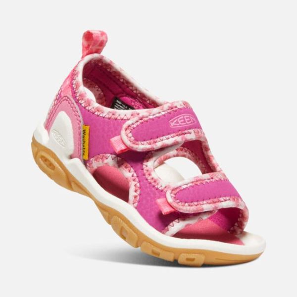 Keen | Toddlers' Knotch Creek Open-Toe Sandal-Pink/Multi