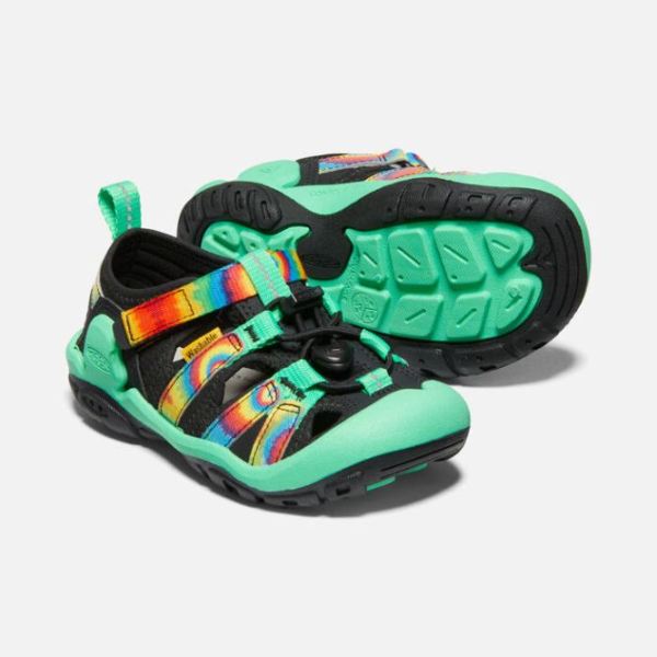 Keen | Little Kids' Knotch Creek Sandal-Tie Dye/Irish Green