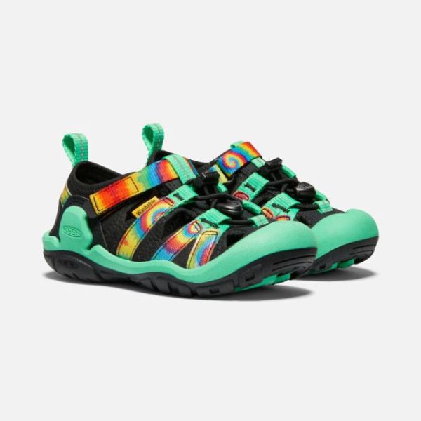 Keen | Little Kids' Knotch Creek Sandal-Tie Dye/Irish Green