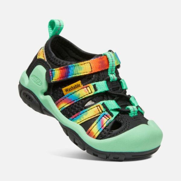 Keen | Toddlers' Knotch Creek Sandal-Tie Dye/Irish Green