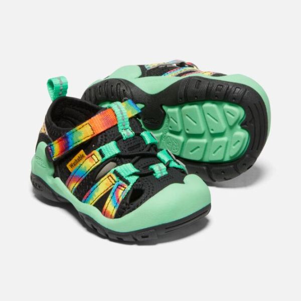 Keen | Toddlers' Knotch Creek Sandal-Tie Dye/Irish Green