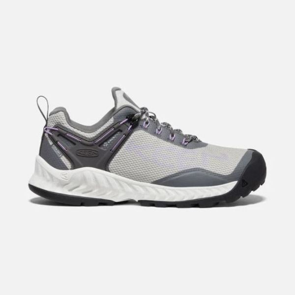 Keen | Women's NXIS EVO Waterproof Shoe-Steel Grey/English Lavender