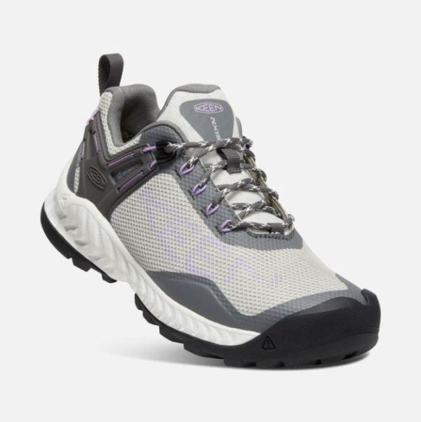 Keen | Women's NXIS EVO Waterproof Shoe-Steel Grey/English Lavender