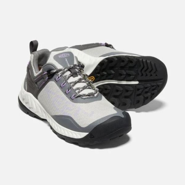 Keen | Women's NXIS EVO Waterproof Shoe-Steel Grey/English Lavender