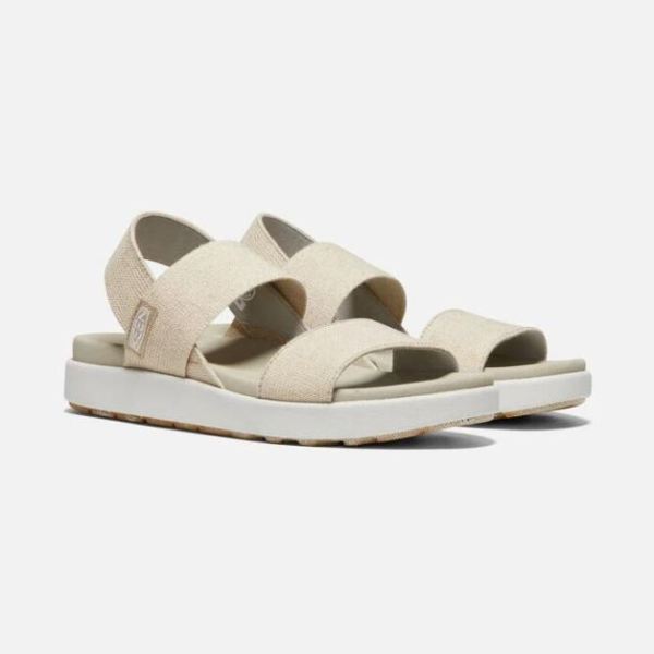 Keen | Women's Elle Backstrap Sandal-Natural Hemp/Plaza Taupe