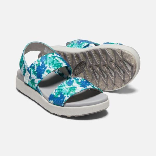 Keen | Women's Elle Backstrap Sandal-Porcelain/Tie Dye