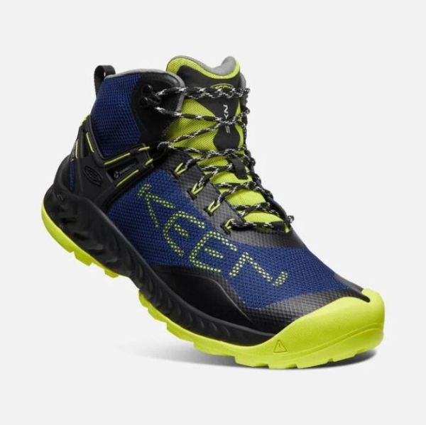 Keen | Men's NXIS EVO Waterproof Boot-Black/Evening Primrose