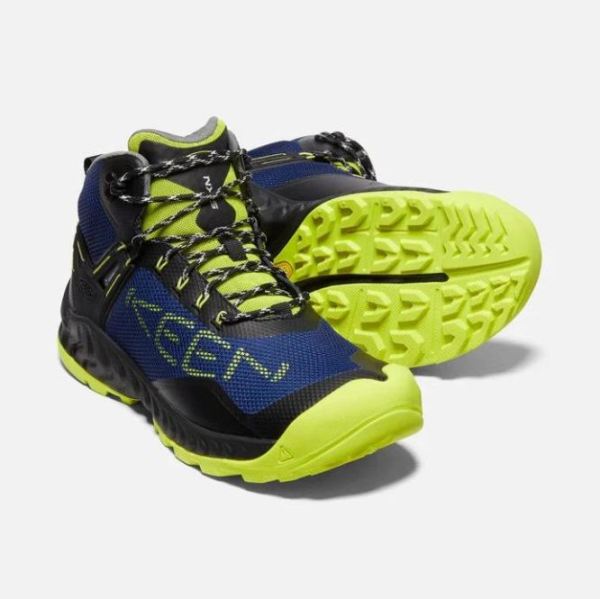 Keen | Men's NXIS EVO Waterproof Boot-Black/Evening Primrose