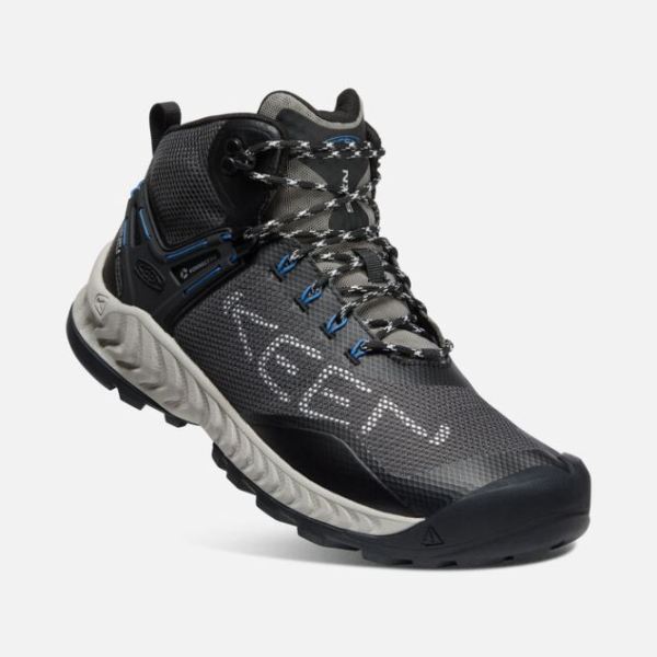 Keen | Men's NXIS EVO Waterproof Boot-Magnet/Bright Cobalt