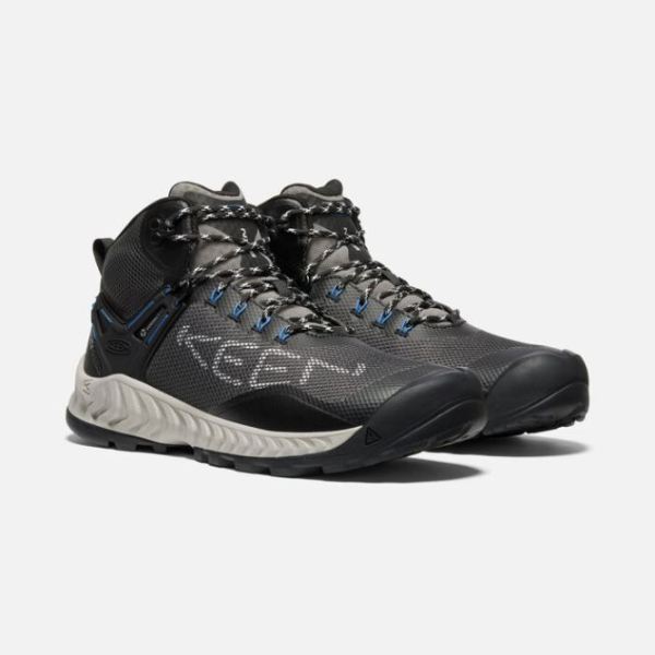 Keen | Men's NXIS EVO Waterproof Boot-Magnet/Bright Cobalt