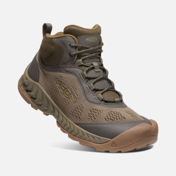 Keen | Men's NXIS Speed Mid-Canteen/Olive Drab