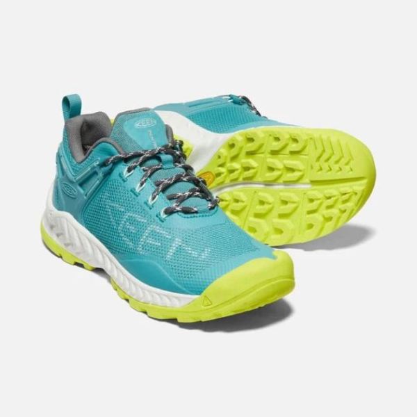 Keen | Women's NXIS EVO Waterproof Shoe-Porcelain/Evening Primrose