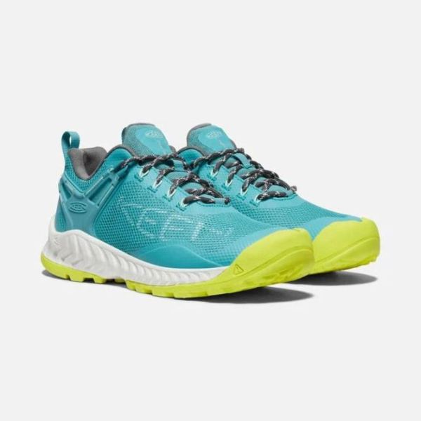 Keen | Women's NXIS EVO Waterproof Shoe-Porcelain/Evening Primrose