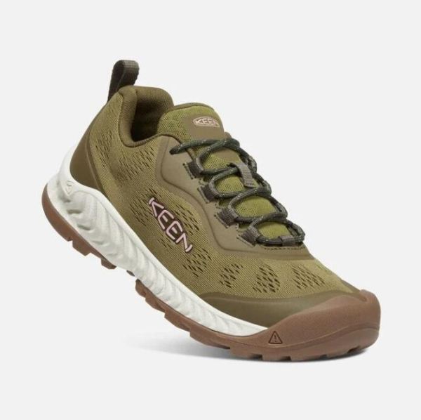 Keen | Women's NXIS Speed-Olive Drab/Pink Icing